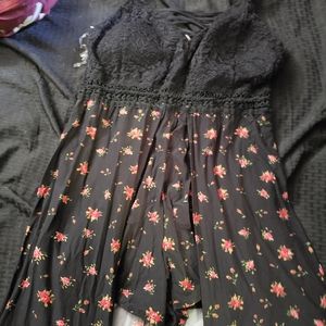 High-Low Romper Dress